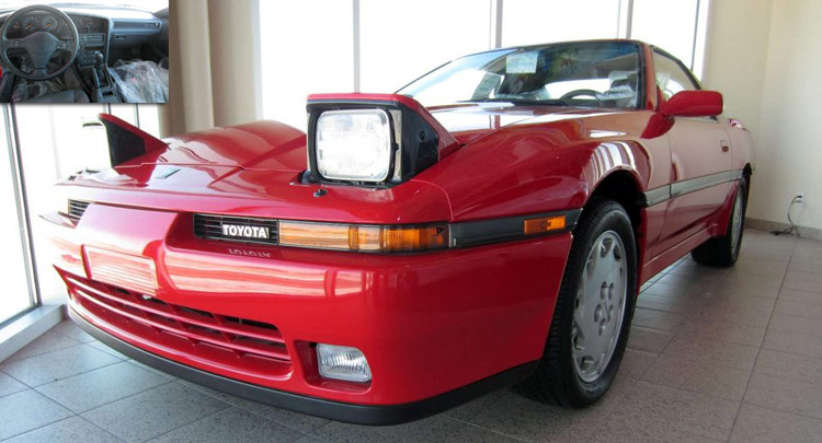  A Brand-New 1990 Toyota Supra Still Wrapped In Plastics Found At Canadian Dealership