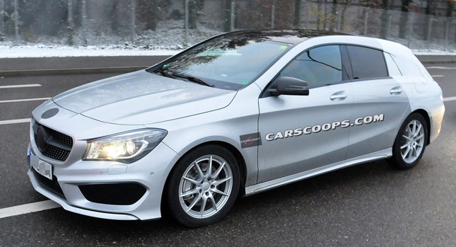  Mercedes Confirms CLA Shooting Brake for 2015 Launch