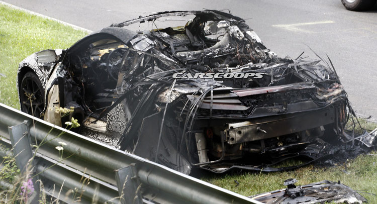  New Acura / Honda NSX Prototype Burns to the Ground at the ‘Ring!