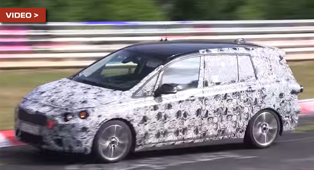  7-Seater BMW 2-Series Active Tourer Shows Impeccable Manners on Nurburgring