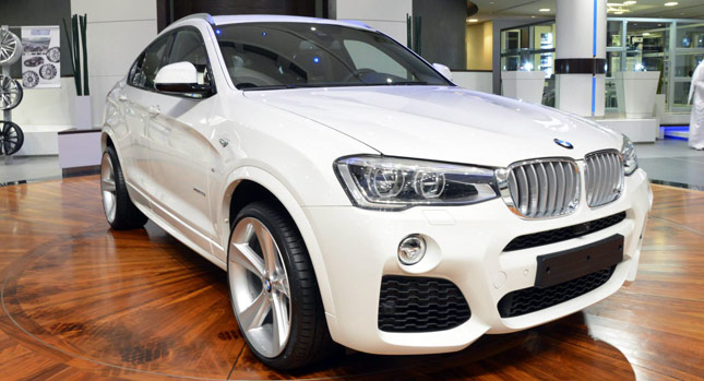  White BMW X4 with M Package, Kelleners Sport Exhaust and 21" Rims