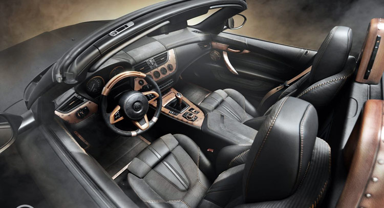  This BMW Z4 Interior Has Been Steampunk’d by Carlex Design