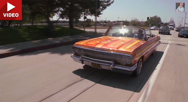  Jay Leno Visited by Lowriders