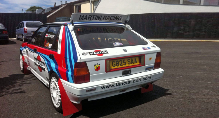  Lancia Delta Integrale Looks Like a Rally Car but is Road Legal