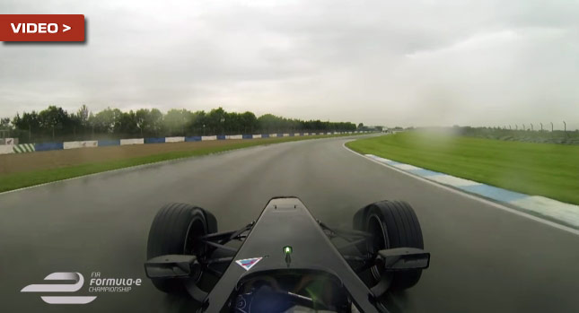  Formula E Car Onboard Lap Hear the Sequential Gearbox-Electric Motor Combo in Action