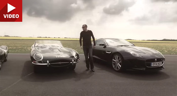  XCAR Puts Jaguar F-Type and its Ancestors Side by Side on the Track