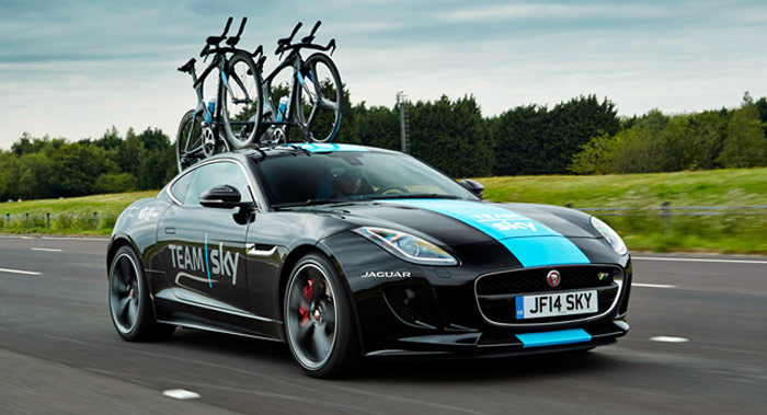  Jaguar Builds Coolest Tour de France Support Vehicle Ever [w/Video]