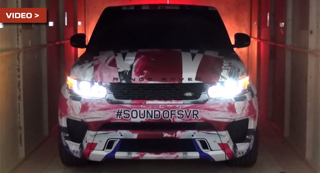  New Range Rover Sport SVR's V8 Sounds Like it wants to Eat Your Kids…