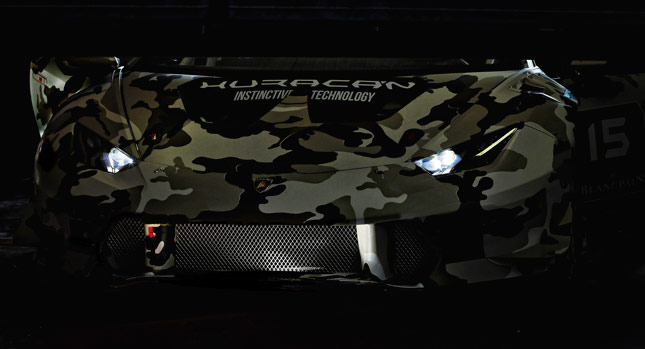  Lamborghini Teases Huracán Super Trofeo Race Car
