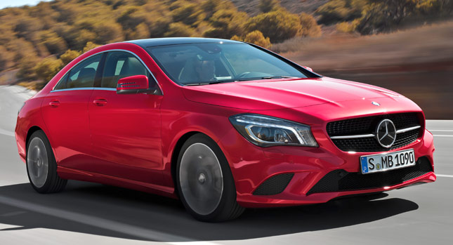  Mercedes Replaces 1.8-Liter with 2.2-Liter Engine in CLA 200 CDI; Adds New 4Matic Models