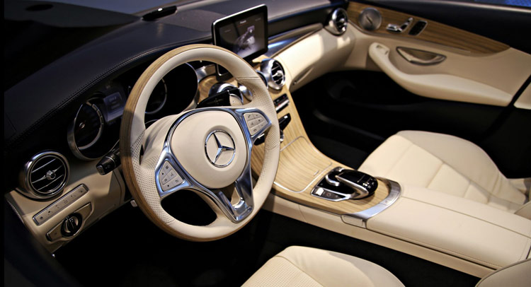  2016 Mercedes-Benz C-Class Cabriolet Shows its Interior in Germany