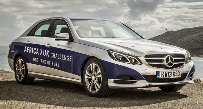  Mercedes E 300 BlueTEC Hybrid Driven from North Africa to UK On One Tank of Fuel [w/Video]