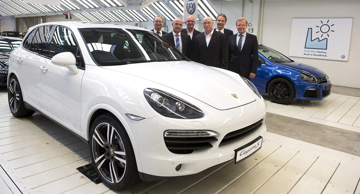  VW to Build Facelifted Porsche Cayenne SUVs at Osnabrück Plant from 2015