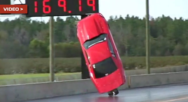  That’s Not Funny: 3,000HP Twin-Turbo Mustang Goes Airborne and Crashes