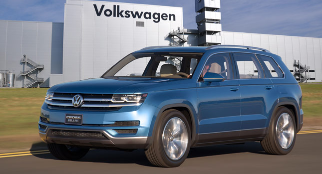  VW Confirms All-New Mid-Size SUV for Production in the USA