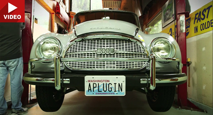  Enthusiast Converts 1960 DKW 1000S into Classic Electric Vehicle