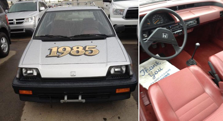  You Just Missed This Brand New 1985 Honda Civic with 0 KM for $7,000