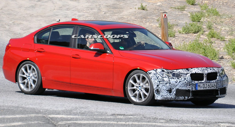  Spied: BMW to Give 3-Series Range a Faint Facelift and Possibly New 330i and 340i Monikers
