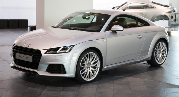  New Audi TT Priced from £29,770 to £35,335 in the UK