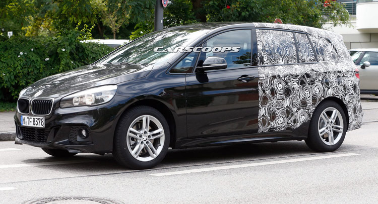 Spied: BMW 2-Series Active Tourer is Expecting a 7-Seat Version