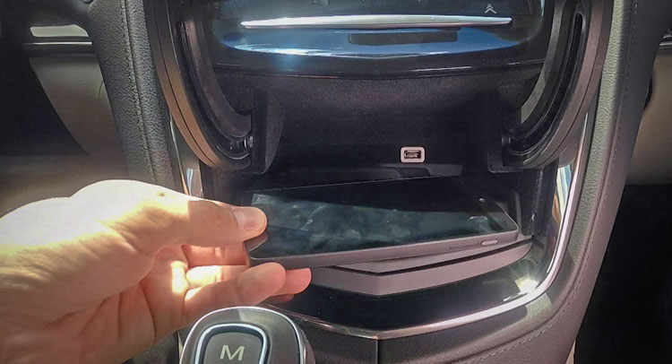  Cadillac Launching Wireless Phone Charging Pad along with 2015 ATS