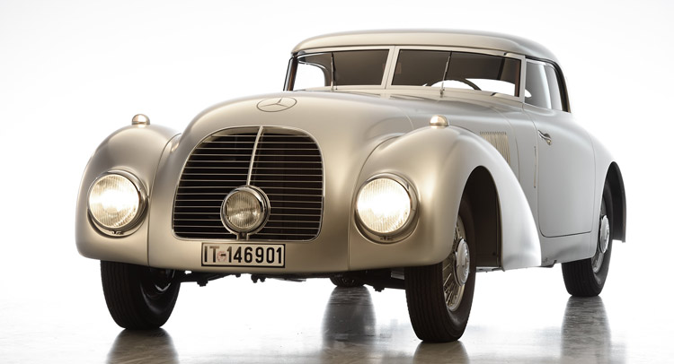  Mercedes to Display One-Off 1938 540 K Streamliner at Pebble Beach