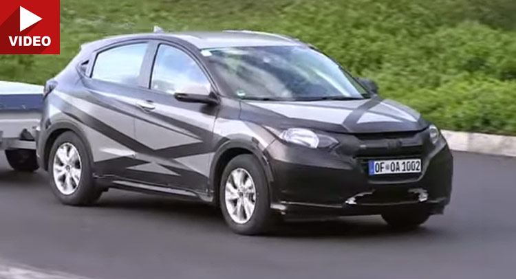  Spied: European-Spec 2015 Honda HR-V Small SUV