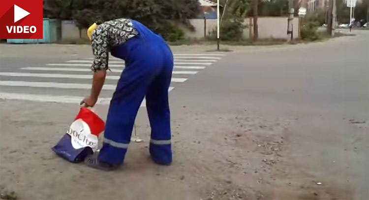  At This Rate, Kazakh Road Cleaner Should Be Done by 2020