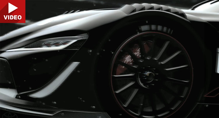 New Toyota FT-1 Vision GT Concept Gets its 30 Seconds of Teaser Fame