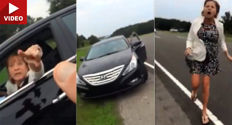 Crazy Alaskan Woman Goes on Racist Rant Against Muslim Driver [NSFW]
