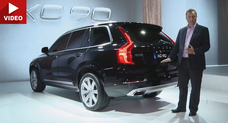  New Volvo XC90 Prodded, Poked, Previewed for the First Time