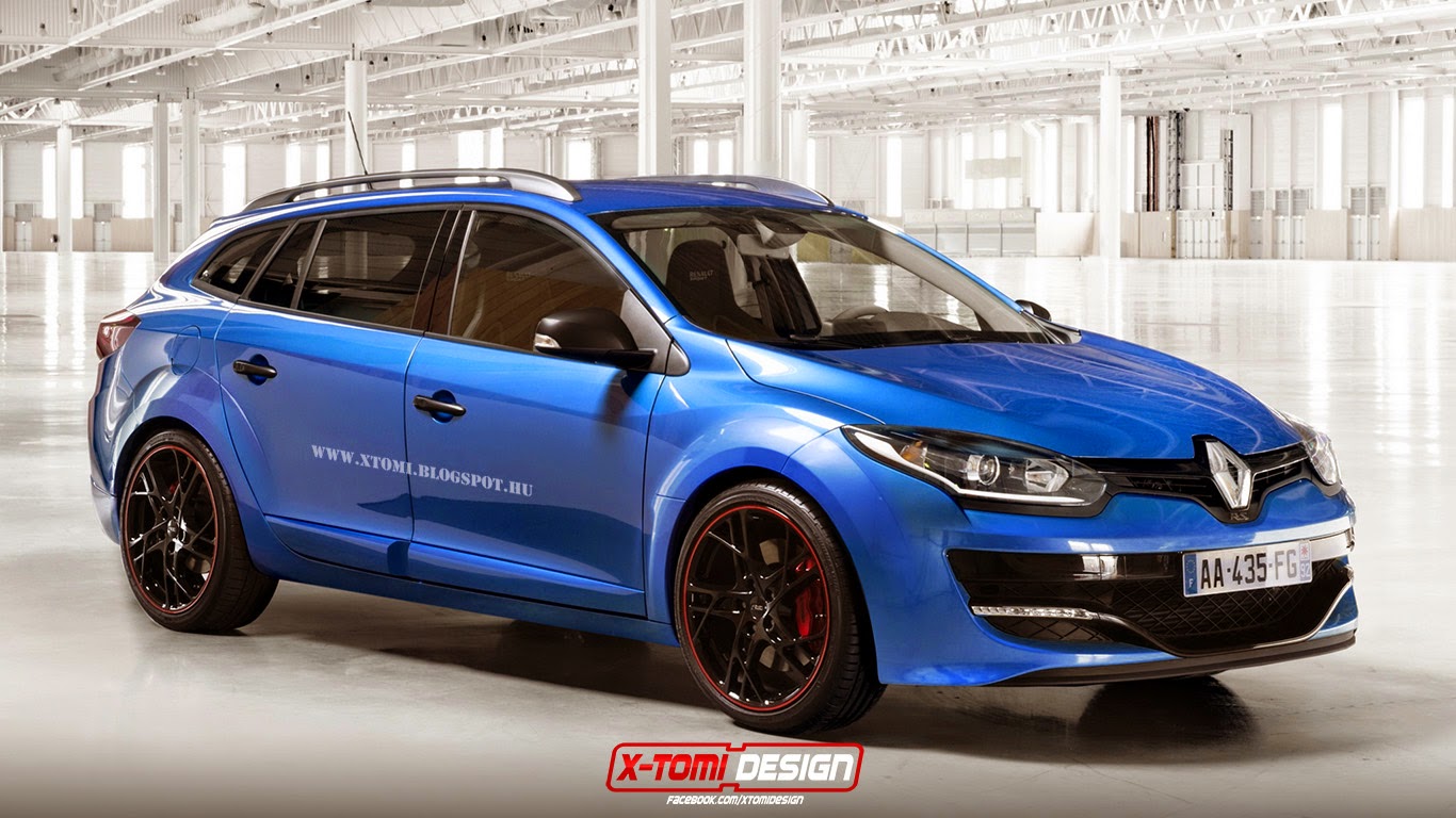 strijd Lionel Green Street morgen Unfathomable Renault Megane Estate RS Rendered | Carscoops