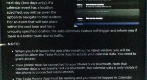 Updated Tesla OS to Add Calendar App, Traffic Info and iPhone Start |  Carscoops