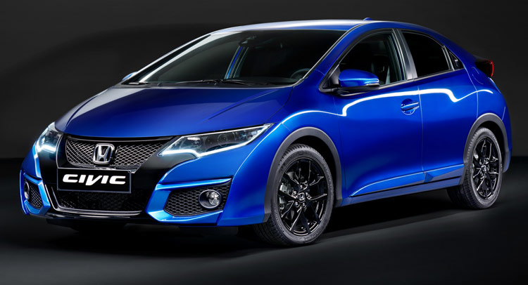  Facelifted 2015 Honda Civic Gets New Type R-Inspired Sports Derivative