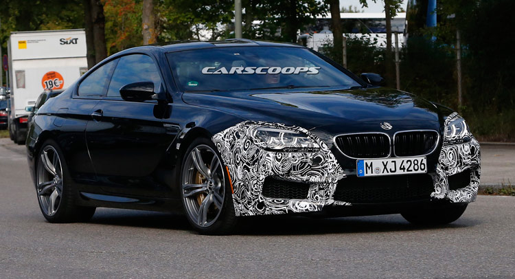  Spy Shots: Subtle Facelift for 2016 BMW M6 Coupe
