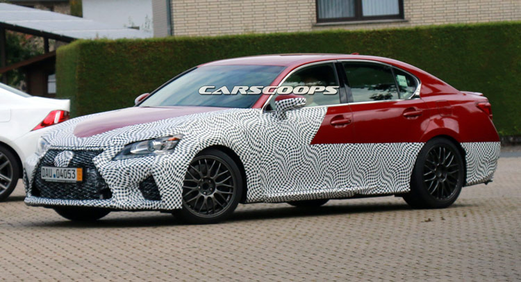  This is Lexus’ New GS F with a 5.0-liter V8 and Around 500HP