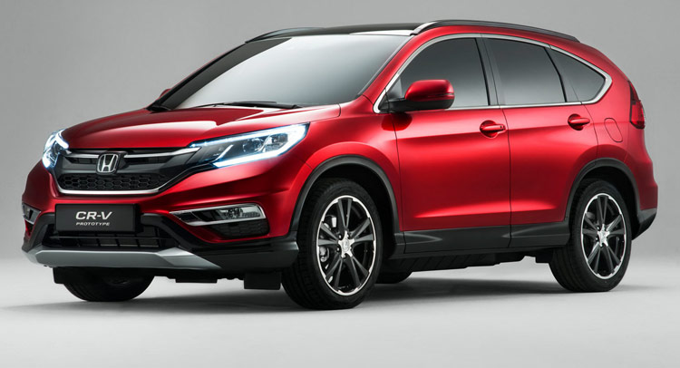  Honda’s 2015 CR-V Facelift for Europe Gets New 160PS 1.6L Diesel