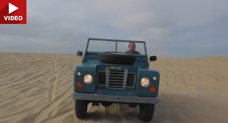  1973 Land Rover Series III Can Go over Everything