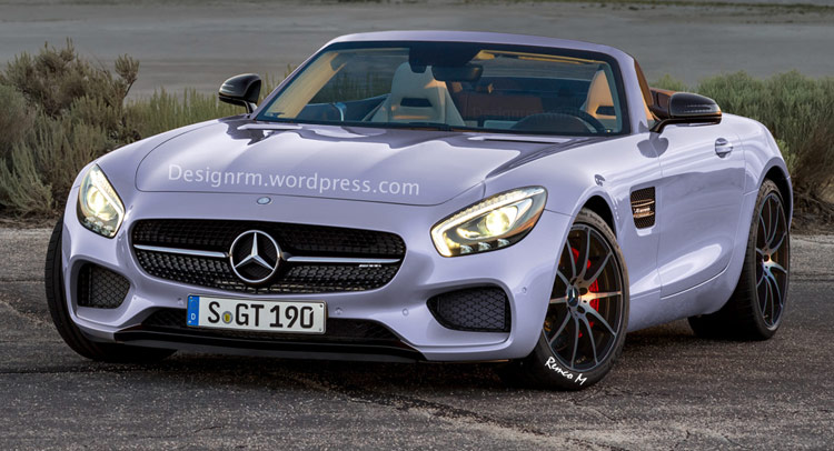  New Mercedes-AMG GT Gets a Roadster Rendition