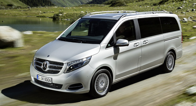  Mercedes-Benz V-Class Now Available with 4Matic All-Wheel Drive