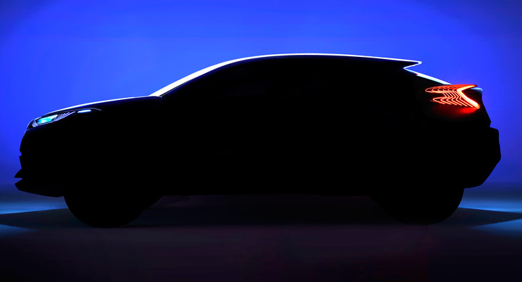  New Toyota C-HR Compact Crossover Concept Teased