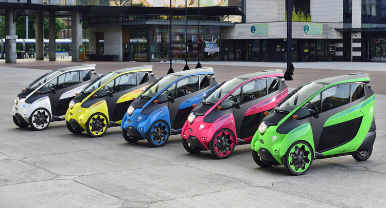  Toyota Electrifies French City with the World’s Largest Fleet of i-Road EVs