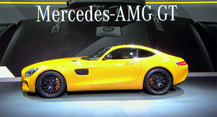  Watch New Mercedes-AMG GT Coupe Debut Live Now – First Official Photos!