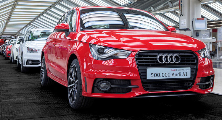  Audi Builds 500,000th A1 in Brussels, Makes Model’s Popularity Official