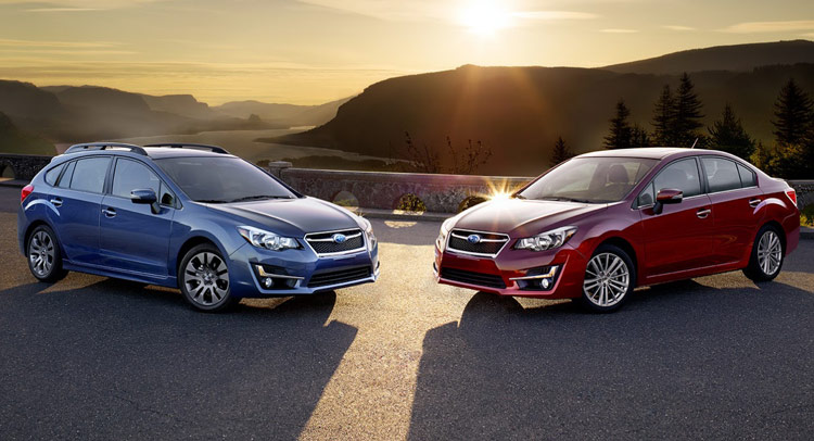  Faintly Revised 2015 Subaru Impreza Priced from $18,195*