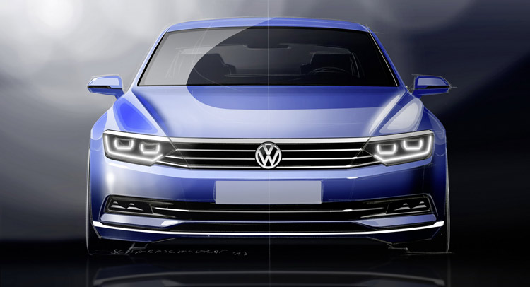  VW Confirms CC and Alltrack Variants for All-New Passat