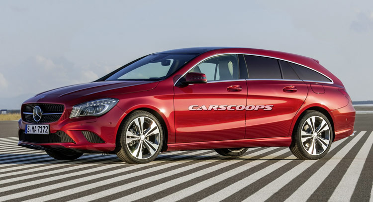 This is What the New Mercedes-Benz CLA Shooting Brake Will Look Like