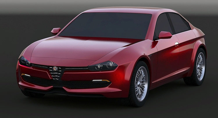  2016 Alfa Romeo Giulia Study Takes on Classic Styling Cues