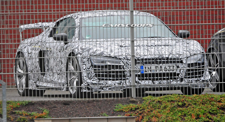  Scoop: This Caged Beast Looks Like a Very Hot Audi R8