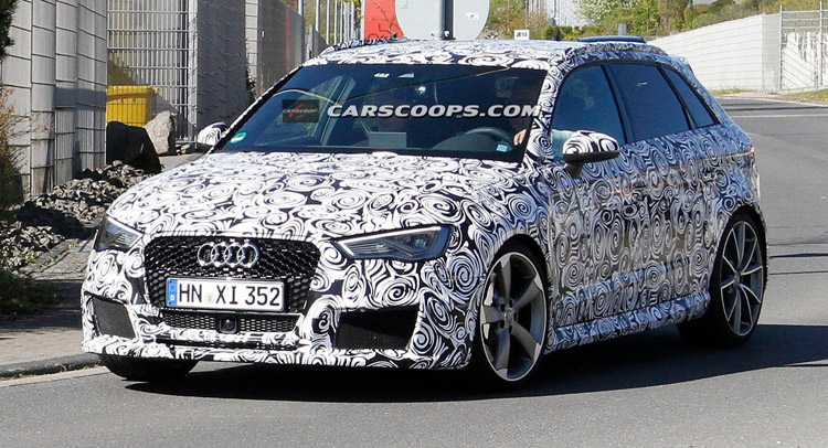  2.5L Five-Pot Confirmed for Audi RS3, May Get More Than 360HP